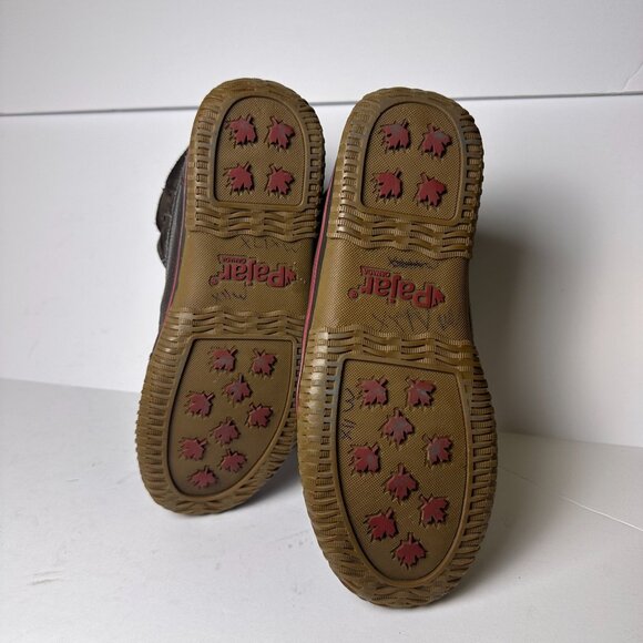 Pajar Canada Trooper Waterproof Winter Boots Brown Leather Shoes Men Sz 12 - Picture 8 of 11